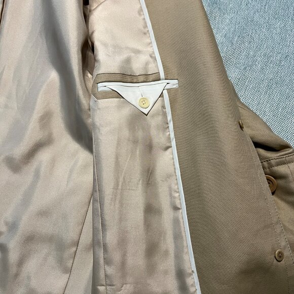 J CREW BONDED COTTON JACKET (PETITE) size 4P -Read It Runs Big - Picture 10 of 14